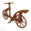 wooden bicycle