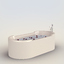 Royal Botania Bath with roses