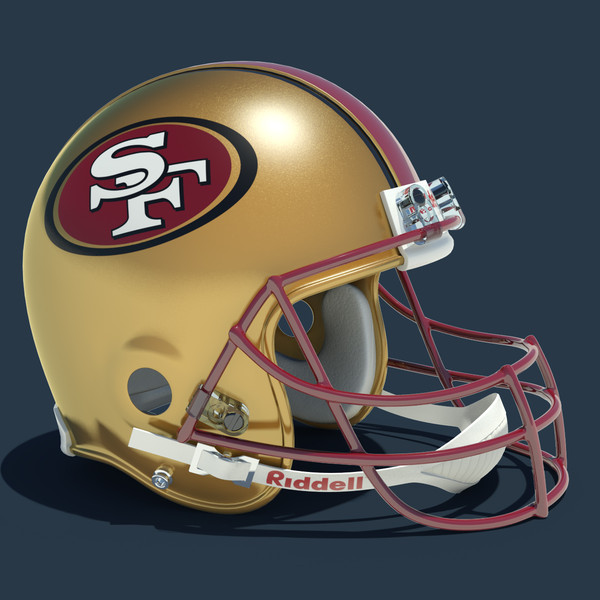 Football Helmet 3D Models
