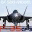 US NAVY F-35 CF-3 Lightning II with pilot
