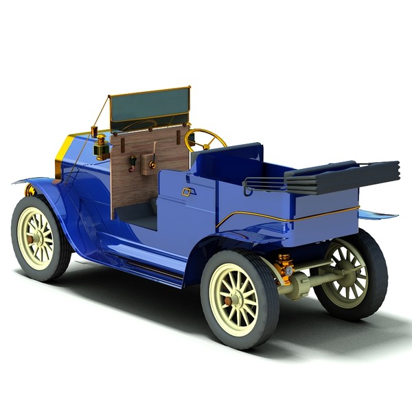 1910 buick vintage car 3ds - 1910 Buick by Sandu_Bublic