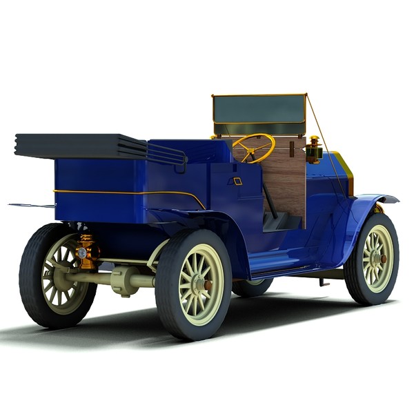 1910 buick vintage car 3ds - 1910 Buick by Sandu_Bublic