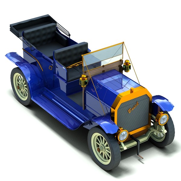1910 buick vintage car 3ds - 1910 Buick by Sandu_Bublic