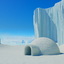 Igloo scenery
