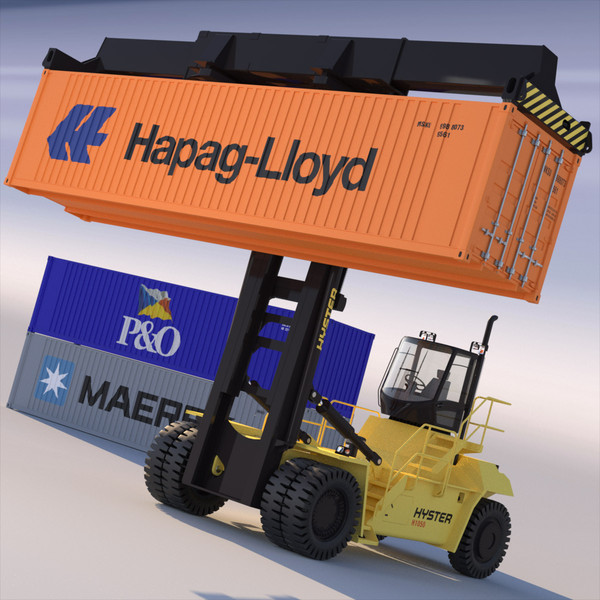 Container handler 3D Models