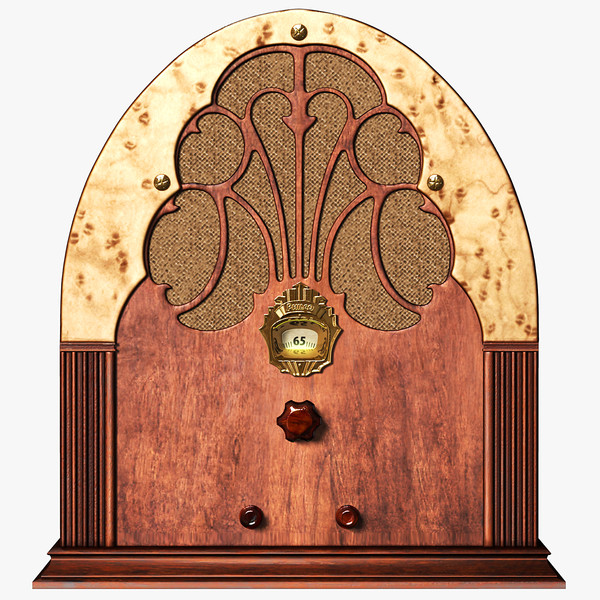 3d 1930s radio - Philco Cathedral Radio by Hystoria