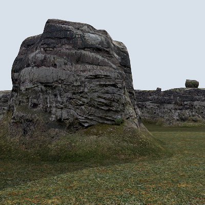 Lime outcrops Texture Maps