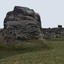 Lime outcrops