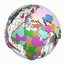 Geopolitical Globe