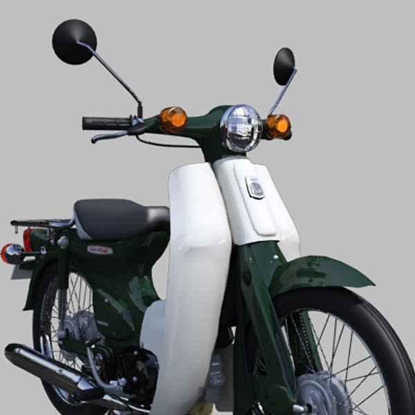 honda cub standard 50 3d max - Honda Cub Standard 50 MAX.zip by sh240