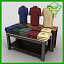polo shirts table