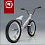 Zigzain hubless BMX concept