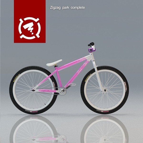 Zigzag park MTB complete 3D Models