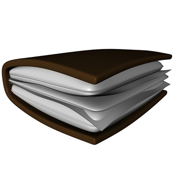 porte-feuilles Texture Maps