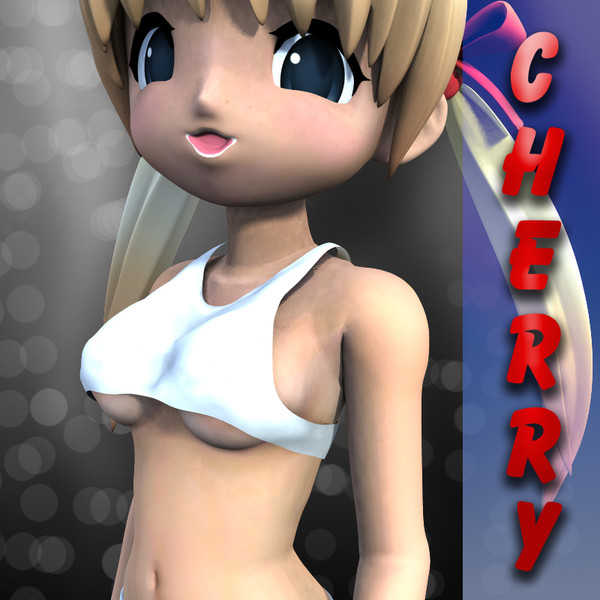 Cherry, NearMe Morphs and Texture 3D Models