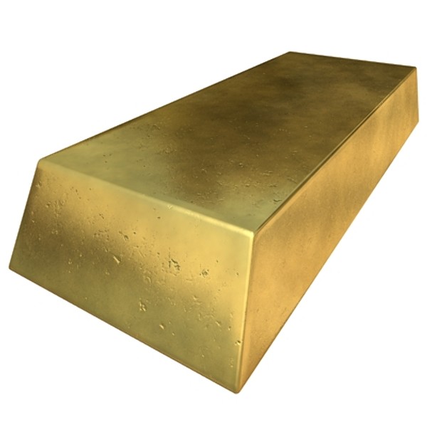 lingot-or 3D Models