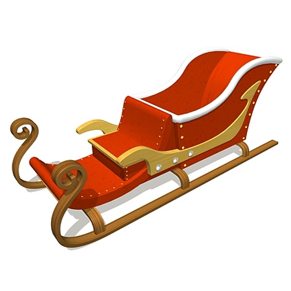 3d sled - traineau-classique by 3DBS