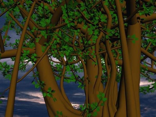 max tree banyan - banyan tree01.max by Animation Anchor Line
