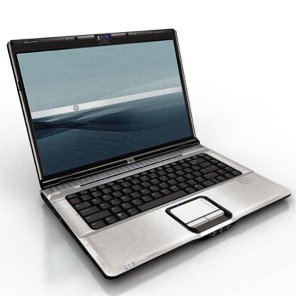laptop pc 3d 3ds - PC laptop 6 by StepanProkop