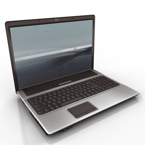 laptop pc 3d model - PC laptop 4 by StepanProkop