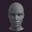 female head 3d model