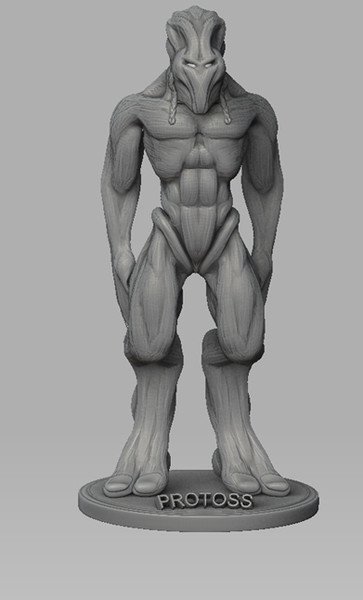 3d 3ds terran blizzard - Protoss by dentonvanzan