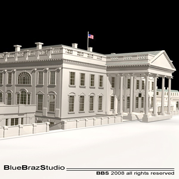White House Complex 3D Models