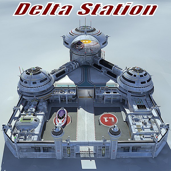 Deltastation 3D Models
