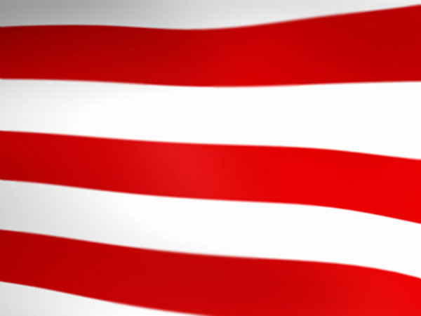 US Flag Waving
