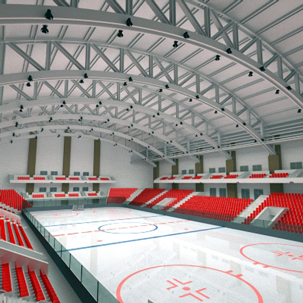 Hockey arena 3D Models
