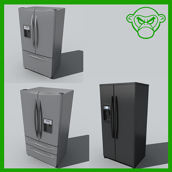refridgerators 3D Models