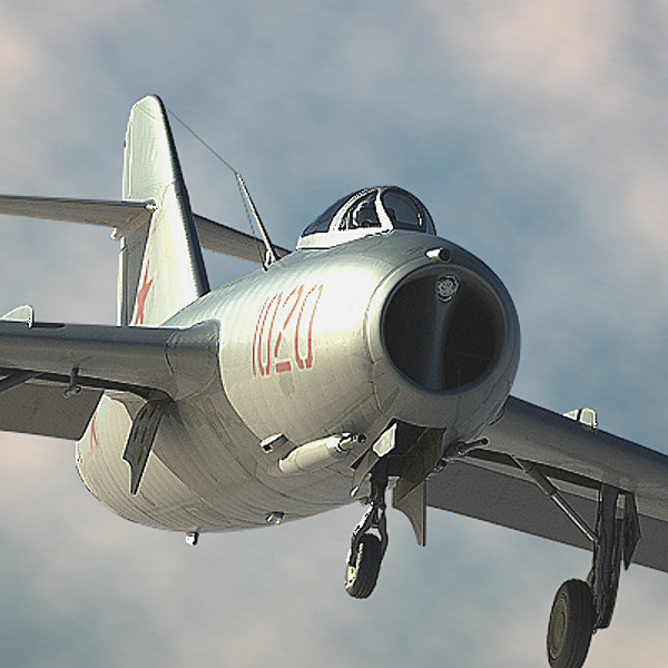MiG-15 3D Models