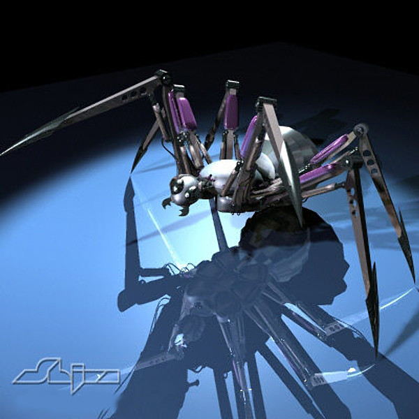 Mecha Spider 3D Models