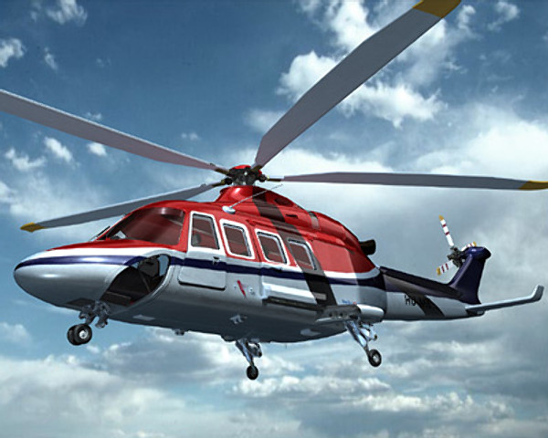AW139(AB139) AgustaWestland 3D Models