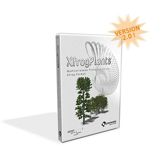 XfrogPlants Mediterranean Trees DVD