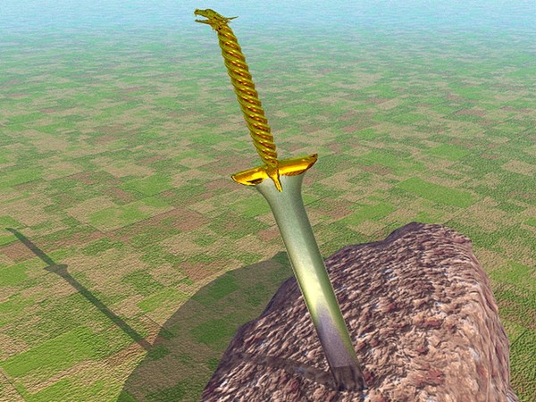 Excalibur Dragon Sword