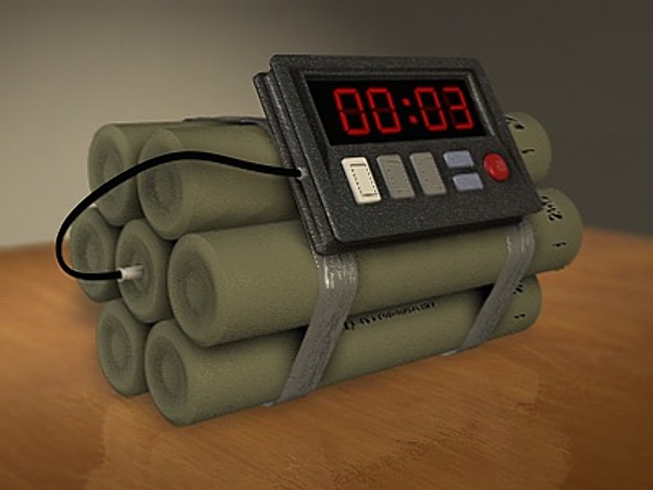 TimeBomb Explosive Device 3D Models