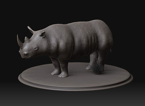 3d 3ds zbrush - Rhino by dentonvanzan