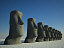 Moais of easter islands