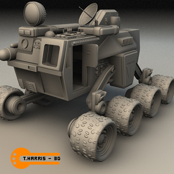 3d model terror vehicle truck - Terror Former Vehicle by Digital Anarchy