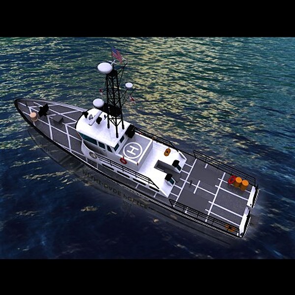 3d 3ds 85 patrol boat - Patrol Boat, 85 foot by PerspectX