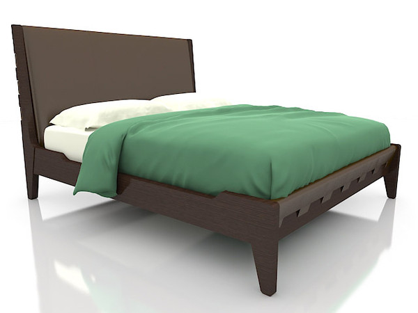 bed antonio citterio 3d max - Talamo 4 by Maxalto