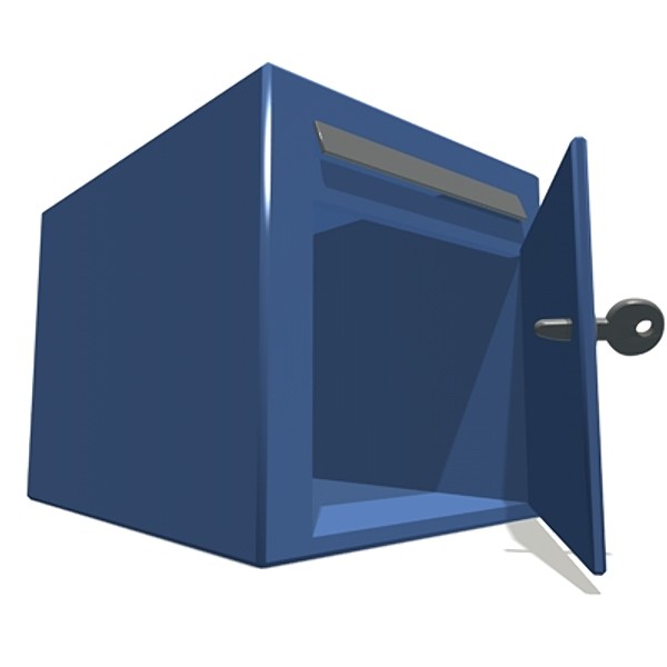 boite-a-lettres.obj 3D Models
