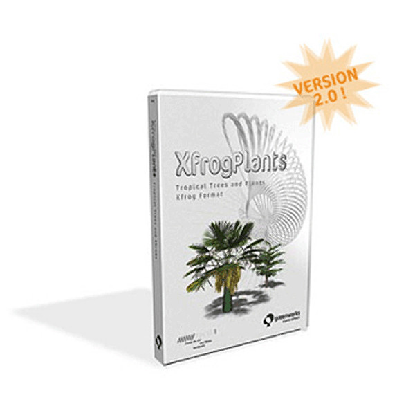 XfrogPlants Tropical Trees and Plants DVD