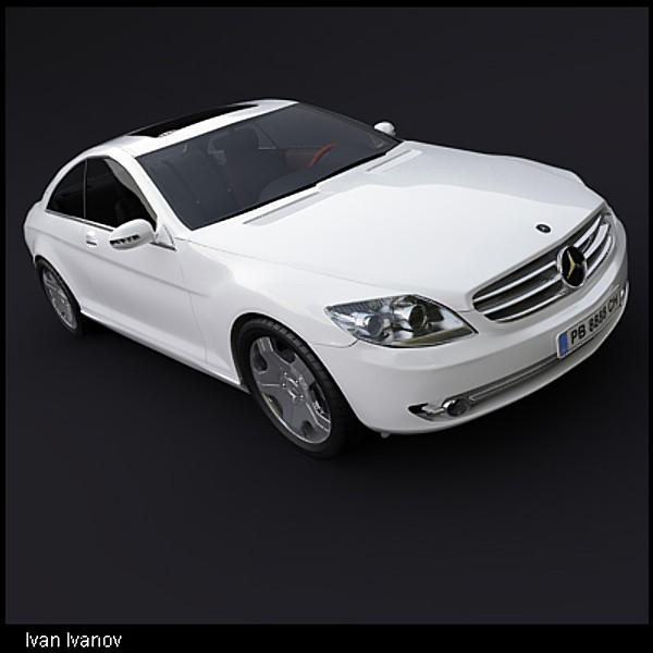 2007 Mercedes Benz CL Class 3D Models