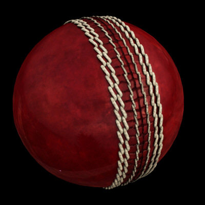Cricket Ball, Leather 3D Models