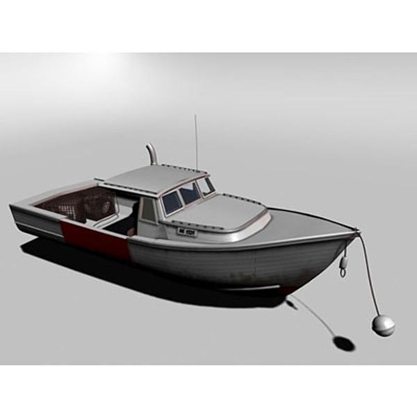 3ds max lobster boat - Lobster Boat by PerspectX