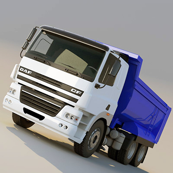 3d daf cf85 fat dumper - DAF CF85/FAT Dumper by ArqArt3D