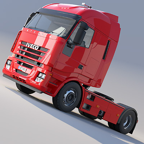 New IVECO Stralis 3D Models
