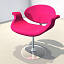 chair pink
